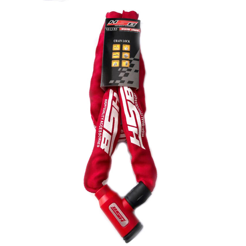 PH-104 ZİNCİR KİLİT 6*1500 KIRMIZI - 1