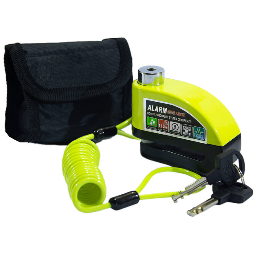 PH-125 DİSK KİLİT ALARMLI KABLOLU SARI - 1