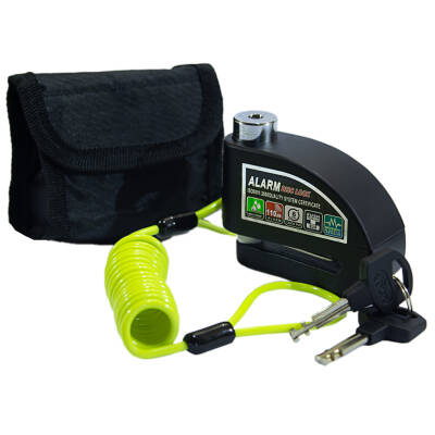 PH-125 DİSK KİLİT ALARMLI KABLOLU SİYAH