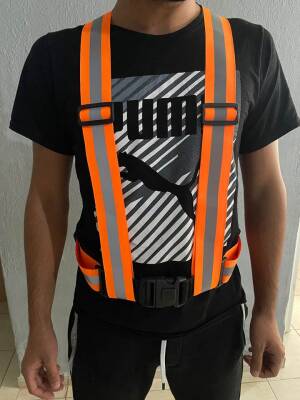 PH-8030 REFLEKTÖR ŞERİT YELEK TURUNCU