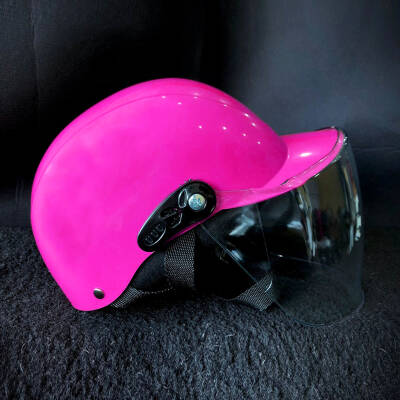 PH-810 JOKEY KASK CAMLI KIRILMAZ PEMBE